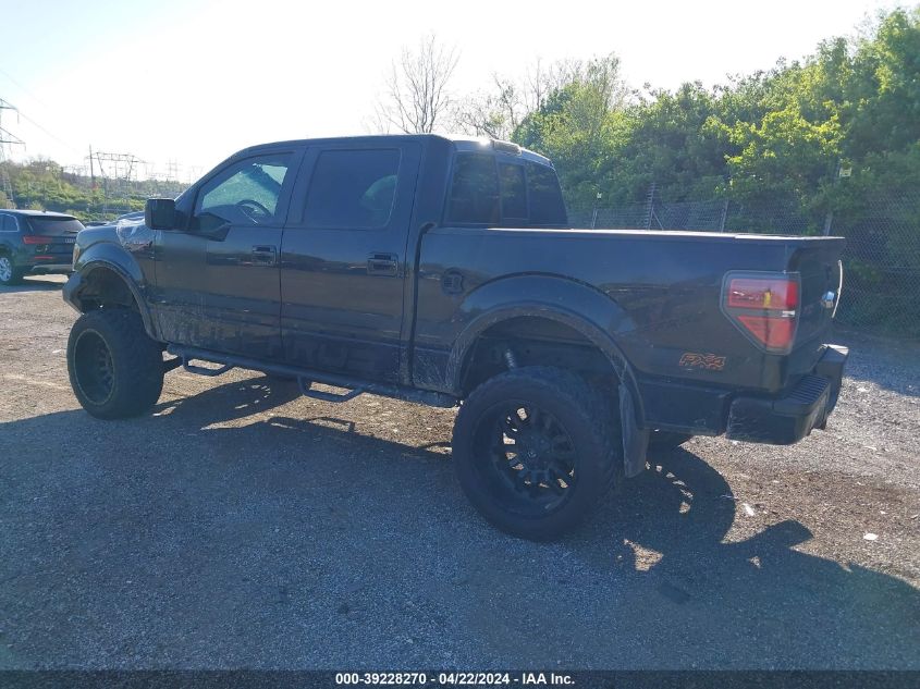 2012 Ford F-150 Supercrew VIN: 1FTFW1ET7CFB61089 Lot: 39228270