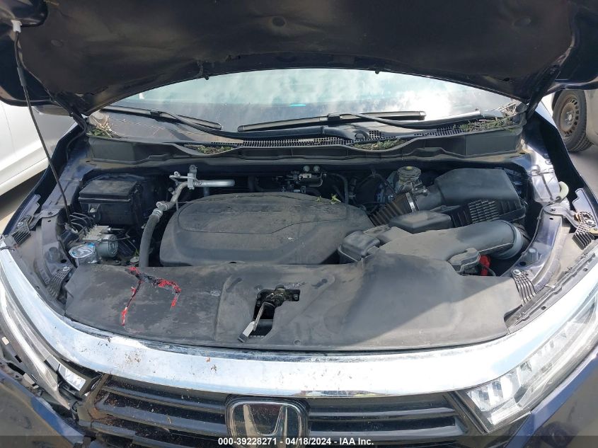 2022 Honda Odyssey Ex VIN: 5FNRL6H53NB000388 Lot: 39228271