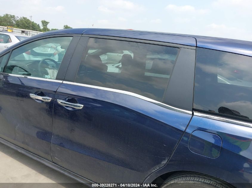 2022 Honda Odyssey Ex VIN: 5FNRL6H53NB000388 Lot: 39228271