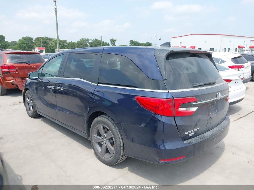 2022 Honda Odyssey Ex VIN: 5FNRL6H53NB000388 Lot: 39228271
