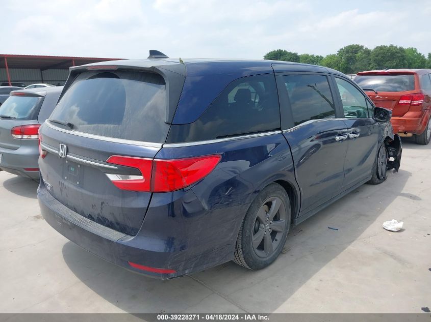 2022 Honda Odyssey Ex VIN: 5FNRL6H53NB000388 Lot: 39228271