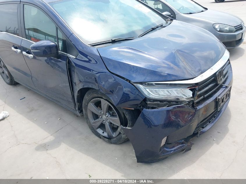 2022 Honda Odyssey Ex VIN: 5FNRL6H53NB000388 Lot: 39228271