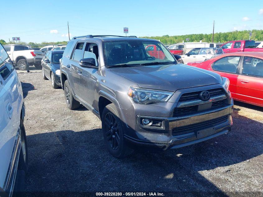 2021 Toyota 4Runner Nightshade Special Edition VIN: JTEJU5JR6M5852876 Lot: 39228280