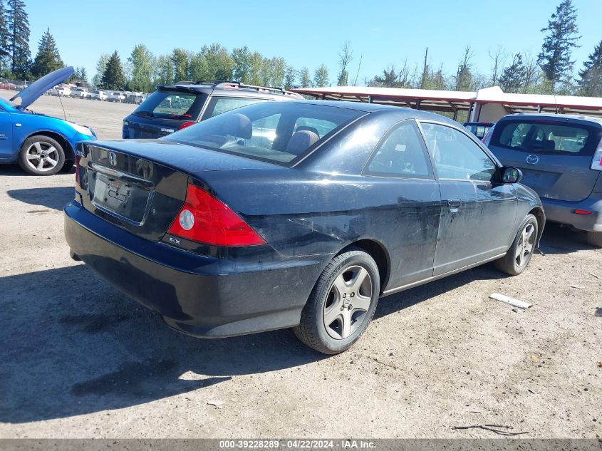 2004 Honda Civic Ex VIN: 1HGEM22014L031332 Lot: 45149054