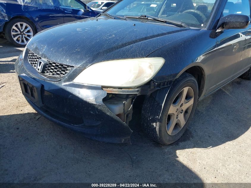 2004 Honda Civic Ex VIN: 1HGEM22014L031332 Lot: 39228289