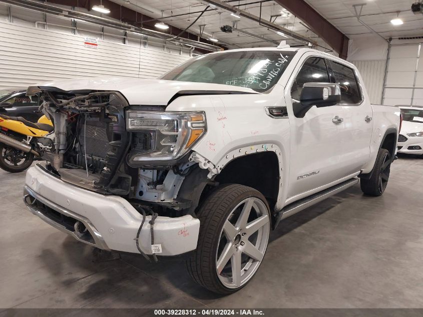 2021 GMC Sierra 1500 4Wd Short Box Denali VIN: 1GTU9FET6MZ354538 Lot: 39228312