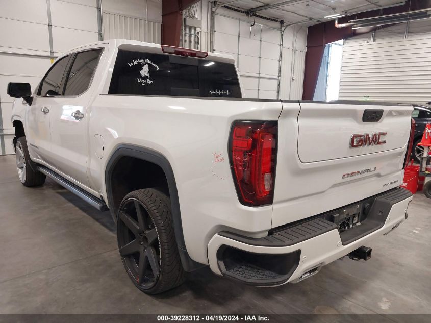 2021 GMC Sierra 1500 4Wd Short Box Denali VIN: 1GTU9FET6MZ354538 Lot: 39228312