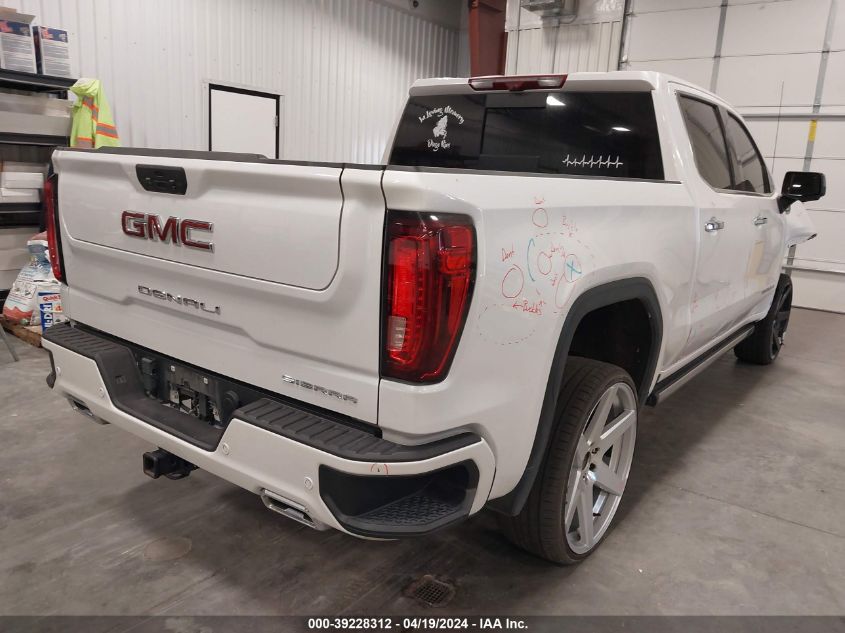 2021 GMC Sierra 1500 4Wd Short Box Denali VIN: 1GTU9FET6MZ354538 Lot: 39228312