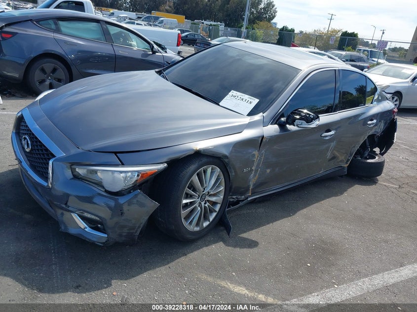 VIN JN1EV7AP8LM208557 2020 INFINITI Q50 LUXE