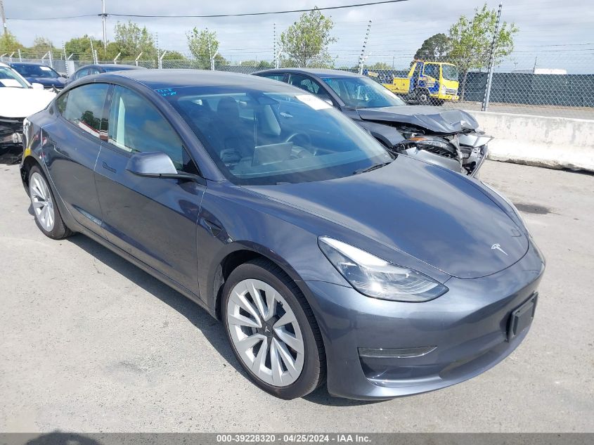 2023 TESLA MODEL 3 - 5YJ3E1EA2PF431618