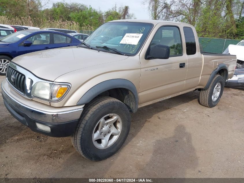 5TEWN72N24Z358087 | 2004 TOYOTA TACOMA