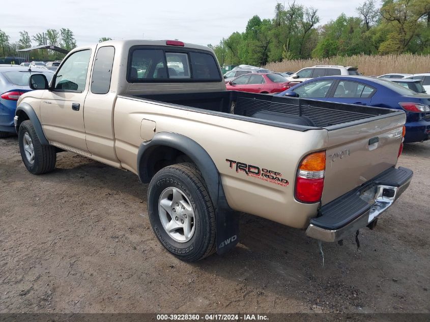 5TEWN72N24Z358087 | 2004 TOYOTA TACOMA