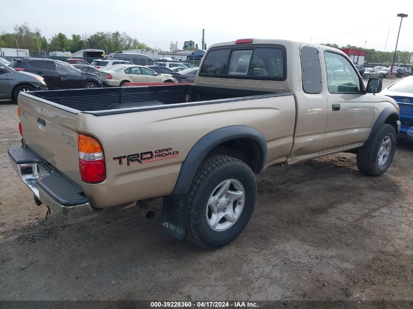 5TEWN72N24Z358087 | 2004 TOYOTA TACOMA