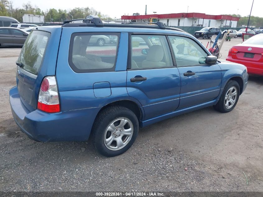 2007 Subaru Forester 2.5X VIN: JF1SG63617H715765 Lot: 39228361