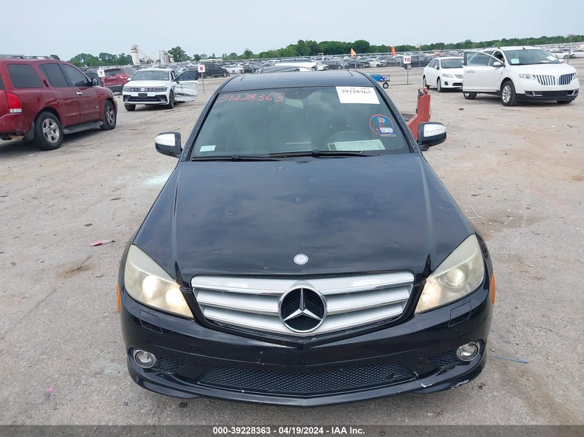 2008 Mercedes-Benz C 350 Sport VIN: WDDGF56X98R039407 Lot: 39228363