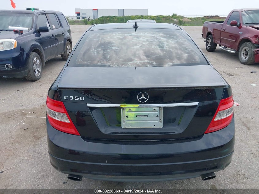 2008 Mercedes-Benz C 350 Sport VIN: WDDGF56X98R039407 Lot: 39228363