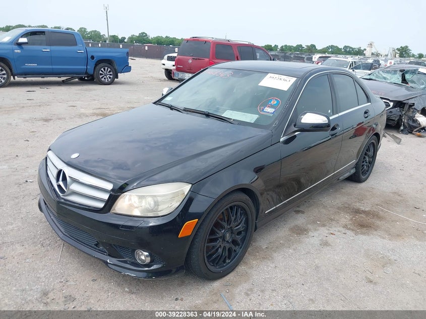 2008 Mercedes-Benz C 350 Sport VIN: WDDGF56X98R039407 Lot: 39228363