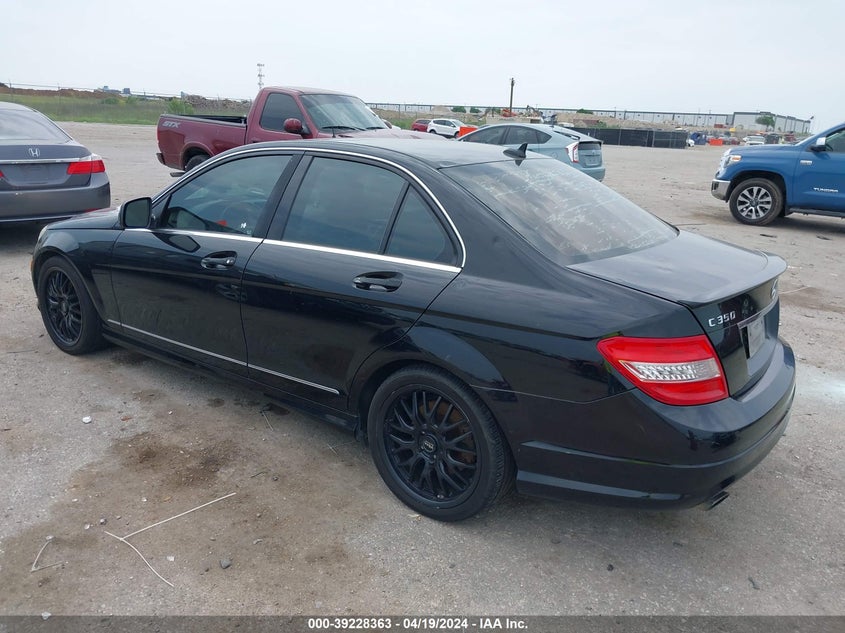 2008 Mercedes-Benz C 350 Sport VIN: WDDGF56X98R039407 Lot: 39228363