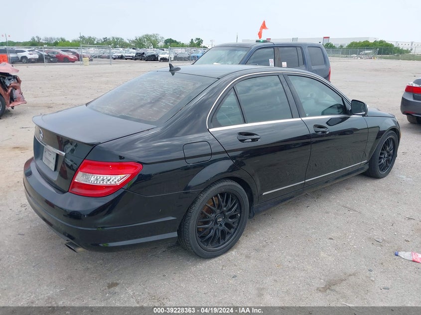 2008 Mercedes-Benz C 350 Sport VIN: WDDGF56X98R039407 Lot: 39228363