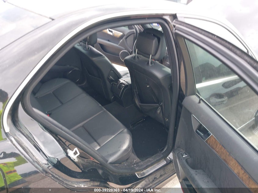 2008 Mercedes-Benz C 350 Sport VIN: WDDGF56X98R039407 Lot: 39228363