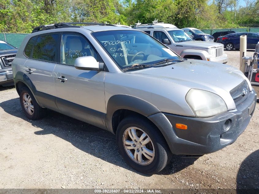 2006 Hyundai Tucson Gls/Limited VIN: KM8JN72D46U258324 Lot: 48326104