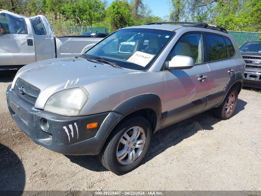 2006 Hyundai Tucson Gls/Limited VIN: KM8JN72D46U258324 Lot: 48326104