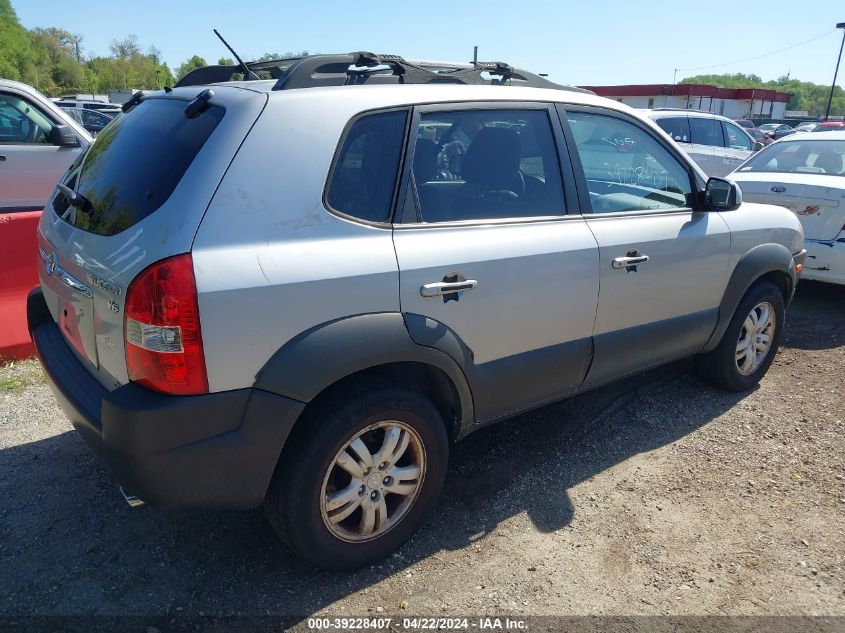 2006 Hyundai Tucson Gls/Limited VIN: KM8JN72D46U258324 Lot: 48326104