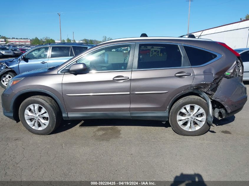 2014 Honda Cr-V Ex-L VIN: 2HKRM4H79EH624152 Lot: 39228425