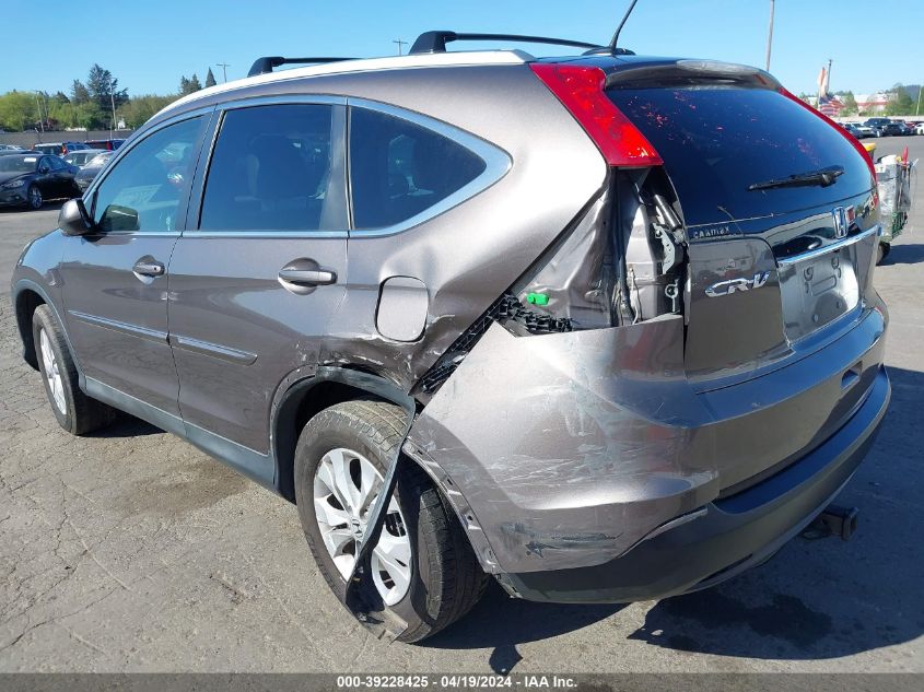 2014 Honda Cr-V Ex-L VIN: 2HKRM4H79EH624152 Lot: 39228425