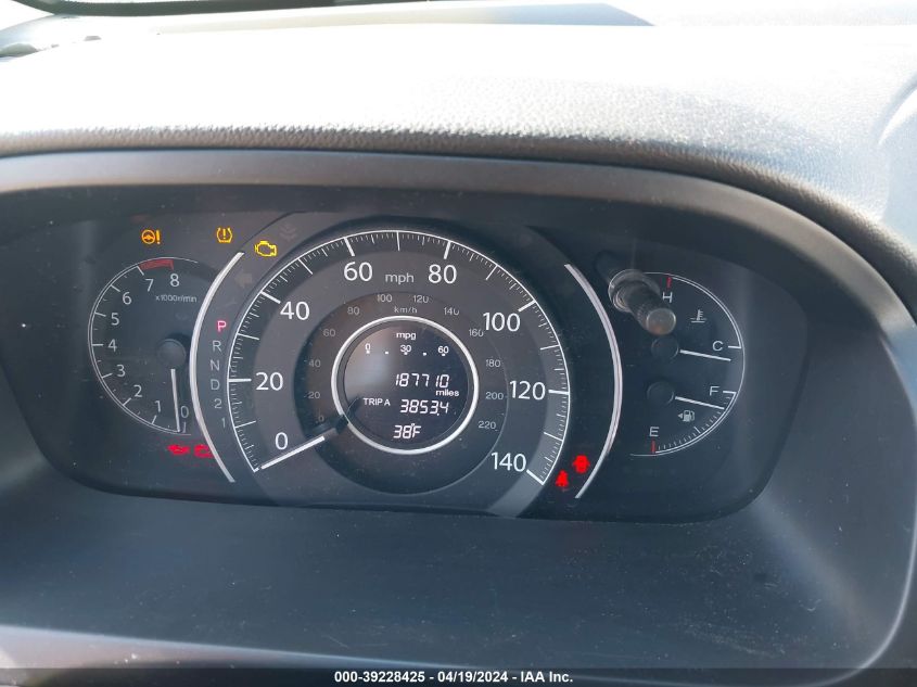 2014 Honda Cr-V Ex-L VIN: 2HKRM4H79EH624152 Lot: 39228425