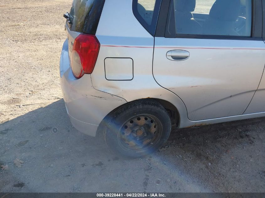 2009 Chevrolet Aveo Ls VIN: KL1TD66E29B342209 Lot: 39228441