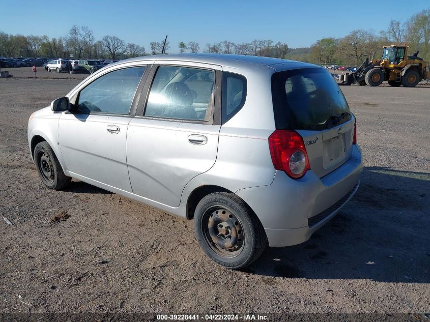 2009 Chevrolet Aveo Ls VIN: KL1TD66E29B342209 Lot: 39228441