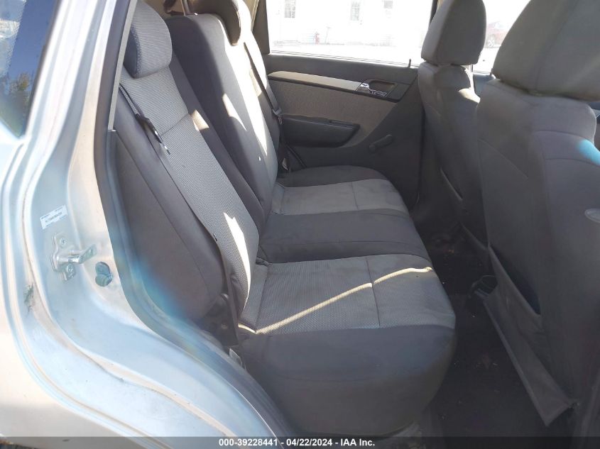 2009 Chevrolet Aveo Ls VIN: KL1TD66E29B342209 Lot: 39228441