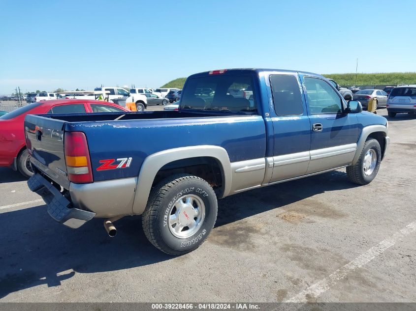 2000 GMC Sierra 1500 Sle VIN: 2GTEK19T7Y1315137 Lot: 39254778