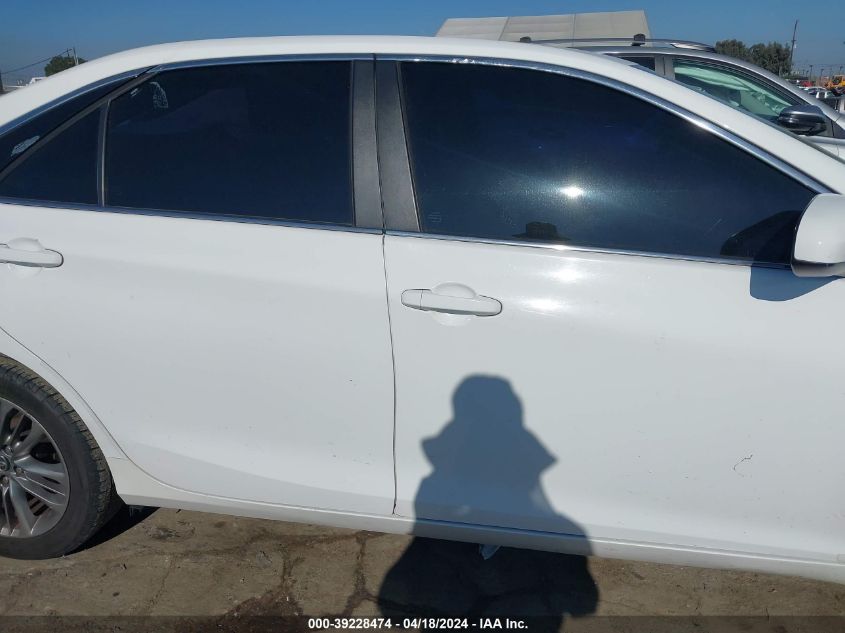 2016 Toyota Camry Se VIN: 4T1BF1FK6GU245065 Lot: 39228474