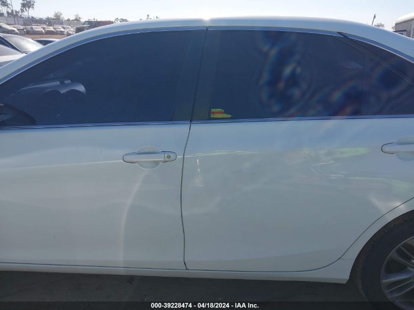 2016 Toyota Camry Se VIN: 4T1BF1FK6GU245065 Lot: 39228474