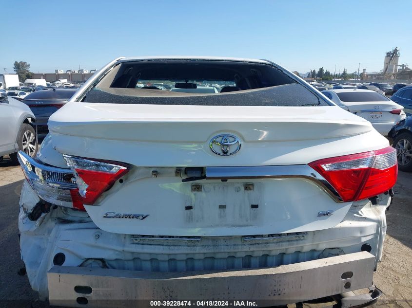 2016 Toyota Camry Se VIN: 4T1BF1FK6GU245065 Lot: 39228474