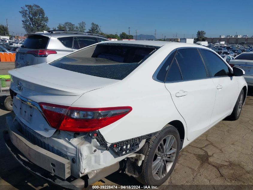 2016 Toyota Camry Se VIN: 4T1BF1FK6GU245065 Lot: 39228474