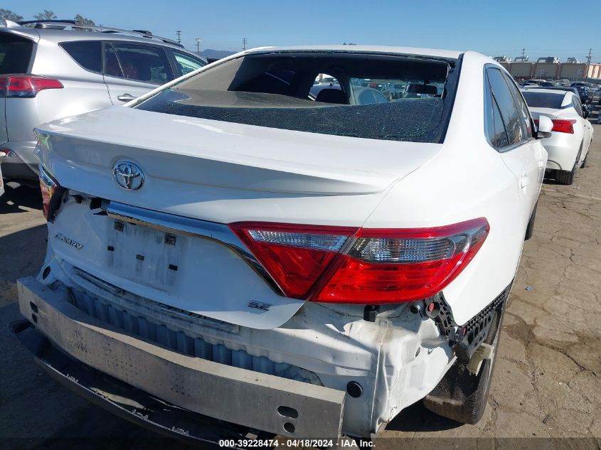 2016 Toyota Camry Se VIN: 4T1BF1FK6GU245065 Lot: 39228474