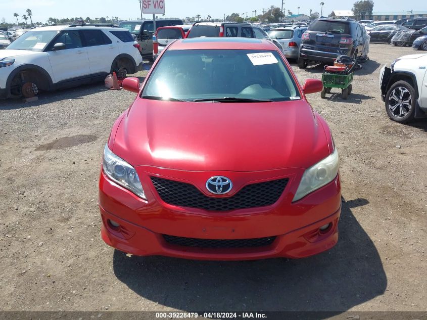 2010 Toyota Camry Se VIN: 4T1BF3EK6AU062401 Lot: 39228479