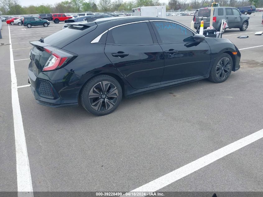 2018 Honda Civic Ex VIN: SHHFK7H58JU217388 Lot: 39228499