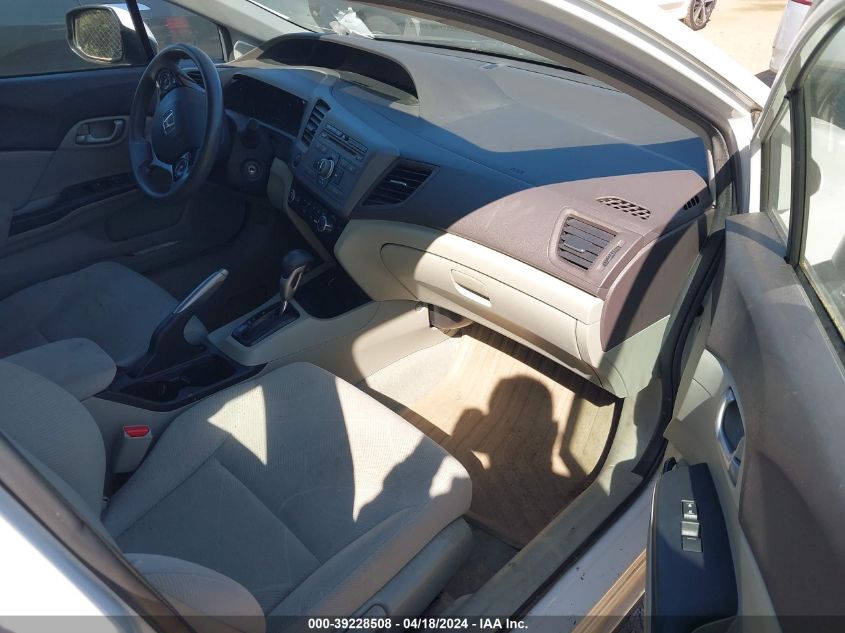 2012 Honda Civic Lx VIN: 2HGFB2F56CH560349 Lot: 39228508