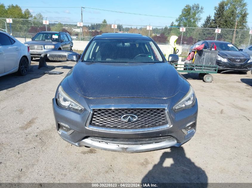 2018 Infiniti Q50 3.0T Luxe VIN: JN1EV7AP7JM364795 Lot: 46868744