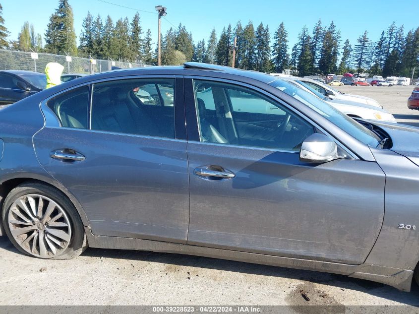 2018 Infiniti Q50 3.0T Luxe VIN: JN1EV7AP7JM364795 Lot: 46868744