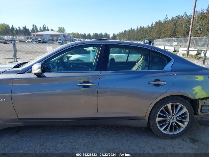 2018 Infiniti Q50 3.0T Luxe VIN: JN1EV7AP7JM364795 Lot: 46868744