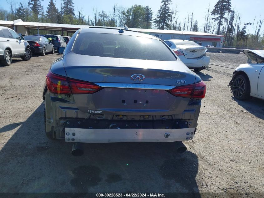 2018 Infiniti Q50 3.0T Luxe VIN: JN1EV7AP7JM364795 Lot: 46868744