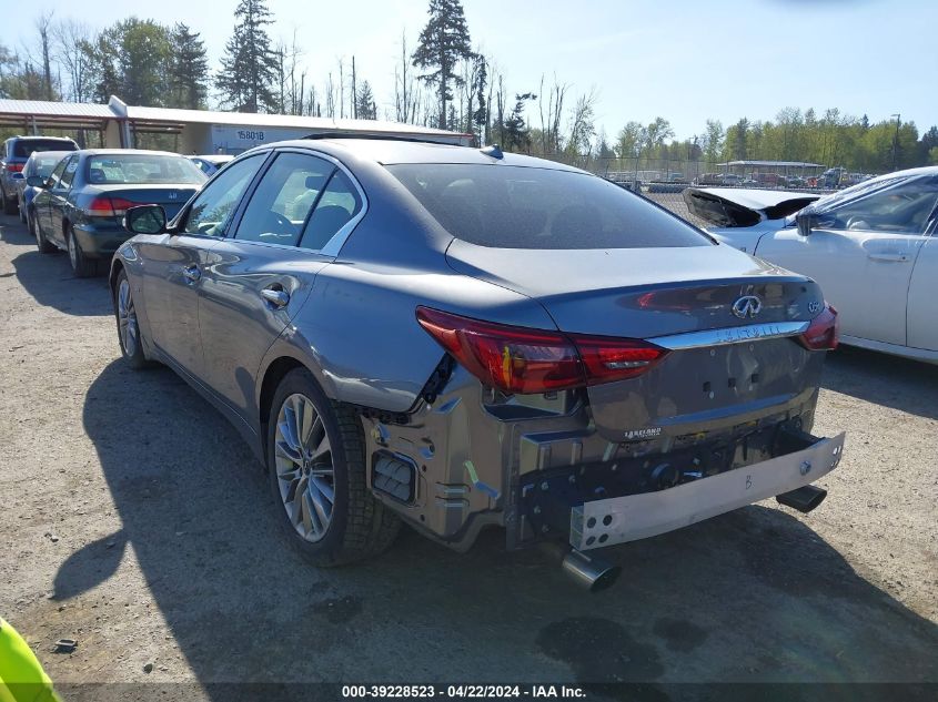 2018 Infiniti Q50 3.0T Luxe VIN: JN1EV7AP7JM364795 Lot: 46868744