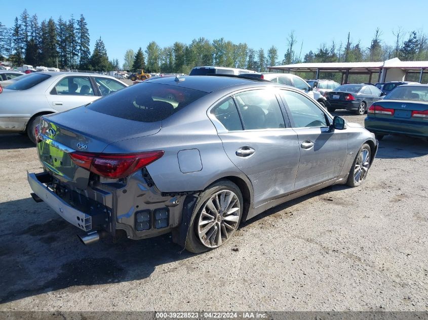 2018 Infiniti Q50 3.0T Luxe VIN: JN1EV7AP7JM364795 Lot: 46868744