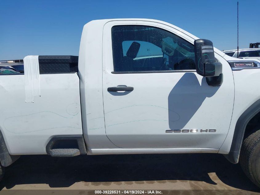 2021 GMC Sierra 2500Hd 2Wd Regular Cab Long Bed VIN: 1GT08LE79MF281217 Lot: 39228531