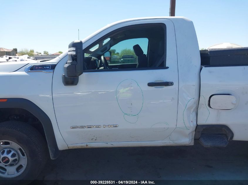 2021 GMC Sierra 2500Hd 2Wd Regular Cab Long Bed VIN: 1GT08LE79MF281217 Lot: 39228531